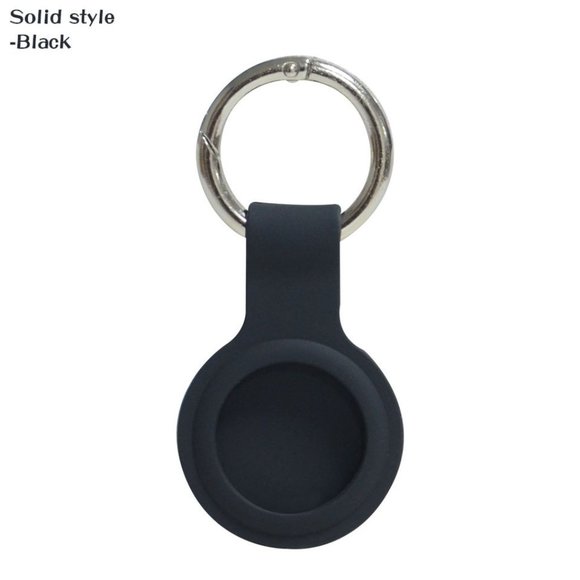 Silicone Case for Airtags with Keychain, Protective Cover for Apple Air tag Key - Picture 9 of 16